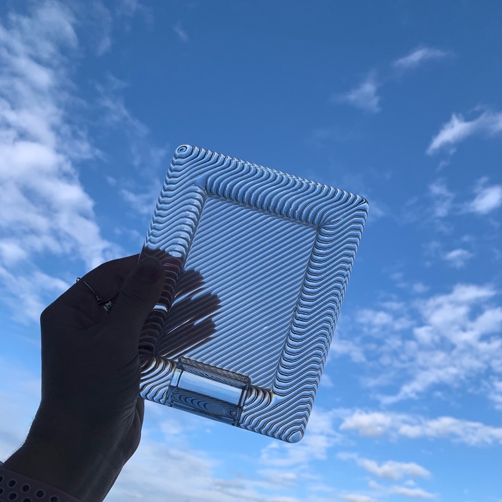 Retro Glass Picture Frame